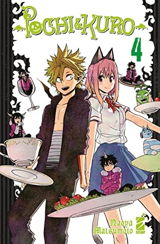 Copertina del manga Pochi & Kuro vol. 4, edizione italiana Star Comics di Naoya Matsumoto