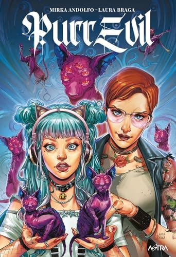 Copertina del manga Purr Evil 1 (di 2), edizione italiana Star Comics di Mirka Andolfo & Laura Braga