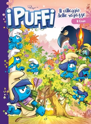 Copertina del manga Puffi: il Villaggio Delle Ragazze vol. 3, edizione italiana Star Comics di Parthoens, Culliford, Maury