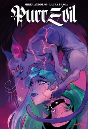 Copertina del manga Purr Evil 2 Variant Cover Edition, edizione italiana Star Comics di Mirka Andolfo & Laura Braga