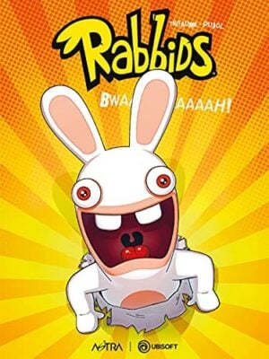 Copertina del manga Rabbids vol. 1, edizione italiana Star Comics di Romain Pujol & Thitaume