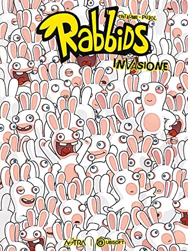 Copertina del manga Rabbids vol. 2, edizione italiana Star Comics di Romain Pujol & Thitaume