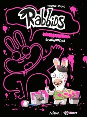Copertina del manga Rabbids vol. 4, edizione italiana Star Comics di Romain Pujol & Thitaume