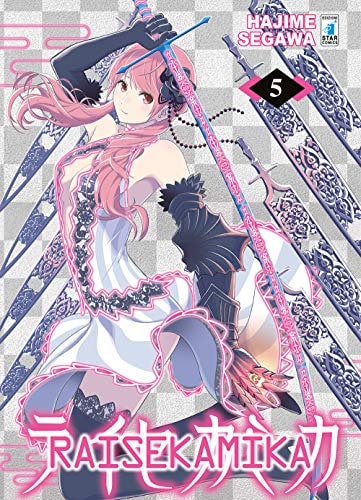 Copertina del manga Raisekamika vol. 5, edizione italiana Star Comics di Hajime Segawa