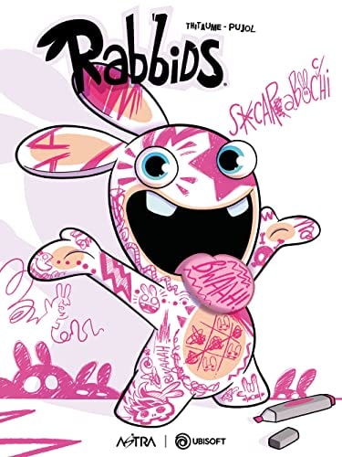 Copertina del manga Rabbids 4 Variant Cover, edizione italiana Star Comics di Romain Pujol & Thitaume