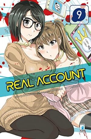 Copertina del manga Real Account 9 - Kappa Extra vol. 229, edizione italiana Star Comics di Okushou & Shizumu Watanabe