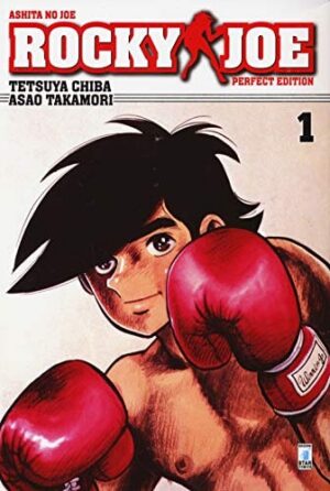 Copertina del manga Rocky Joe Perfect Edition 1 (di 13), edizione italiana Star Comics di Asao Takamori & Tetsuya Chiba