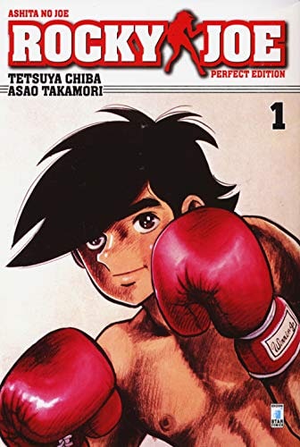 Copertina del manga Rocky Joe Perfect Edition 1 (di 13), edizione italiana Star Comics di Asao Takamori & Tetsuya Chiba