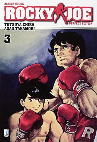 Copertina del manga Rocky Joe Perfect Edition 3 (di 13), edizione italiana Star Comics di Tetsuya Chiba & Asao Takamori