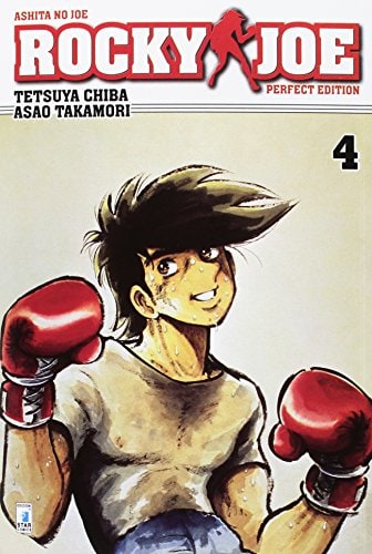 Copertina del manga Rocky Joe Perfect Edition 4 (di 13), edizione italiana Star Comics di Tetsuya Chiba E Asao Takamori