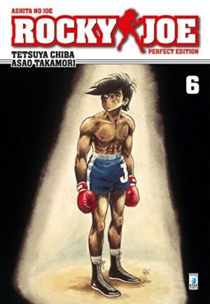 Copertina del manga Rocky Joe Perfect Edition 6 (di 13), edizione italiana Star Comics di Tetsuya Chiba, Asao Takamori