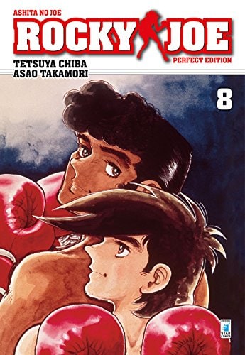 Copertina del manga Rocky Joe Perfect Edition 8 (di 13), edizione italiana Star Comics di Tetsuya Chiba, Asao Takamori