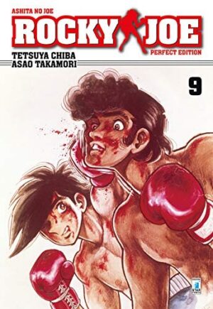 Copertina del manga Rocky Joe Perfect Edition 9 (di 13), edizione italiana Star Comics di Tetsuya Chiba & Asao Takamori