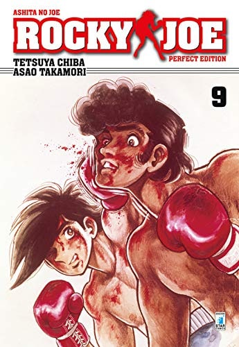Copertina del manga Rocky Joe Perfect Edition 9 (di 13), edizione italiana Star Comics di Tetsuya Chiba & Asao Takamori