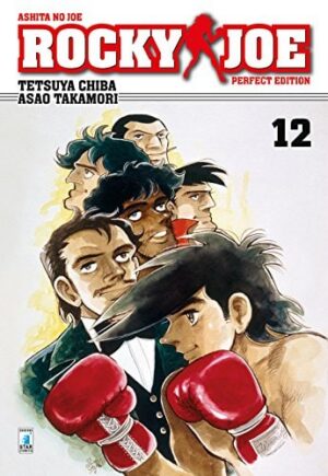 Copertina del manga Rocky Joe Perfect Edition 12(di 13), edizione italiana Star Comics di Tetsuya Chiba & Asao Takamori