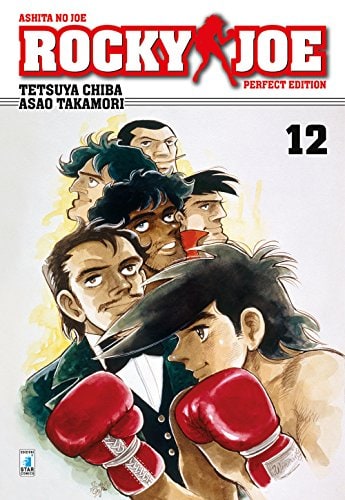 Copertina del manga Rocky Joe Perfect Edition 12(di 13), edizione italiana Star Comics di Tetsuya Chiba & Asao Takamori