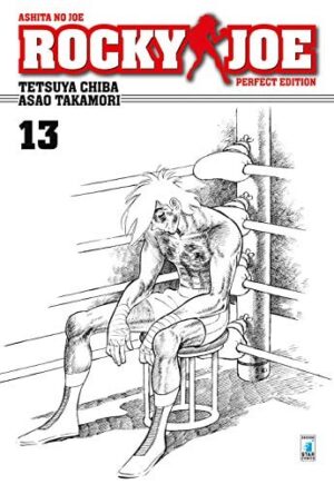 Copertina del manga Rocky Joe Perfect Edition 13(di 13), edizione italiana Star Comics di Tetsuya Chiba & Asao Takamori