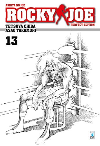 Copertina del manga Rocky Joe Perfect Edition 13(di 13), edizione italiana Star Comics di Tetsuya Chiba & Asao Takamori