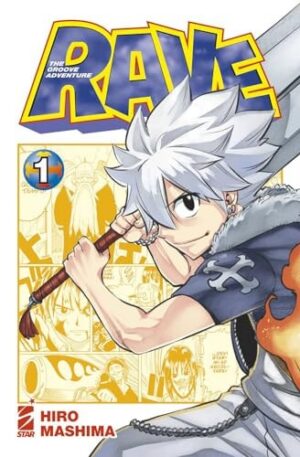 Copertina del manga Rave the Groove 1 Variant Cover Ed., edizione italiana Star Comics di Hiro Mashima