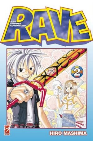 Copertina del manga Rave the Groove Adventure New.Ed.2, edizione italiana Star Comics di Hiro Mashima