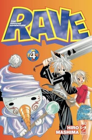 Copertina del manga Rave the Groove Adventure New.Ed.4, edizione italiana Star Comics di Hiro Mashima
