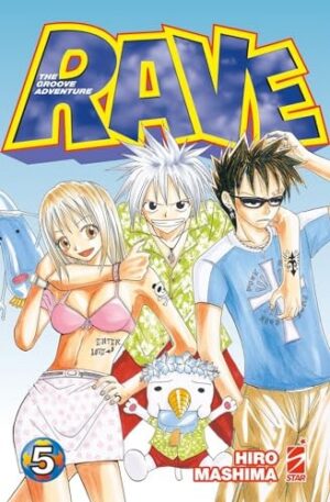 Copertina del manga Rave the Groove Adventure New.Ed.5, edizione italiana Star Comics di Hiro Mashima