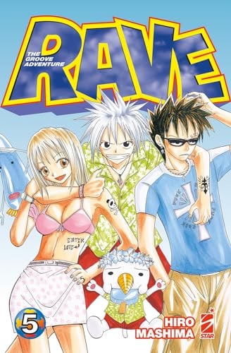 Copertina del manga Rave the Groove Adventure New.Ed.5, edizione italiana Star Comics di Hiro Mashima