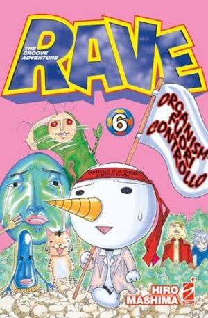 Copertina del manga Rave the Groove Adventure New.Ed.6, edizione italiana Star Comics di Hiro Mashima