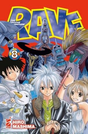 Copertina del manga Rave the Groove Adventure New.Ed.8, edizione italiana Star Comics di Hiro Mashima