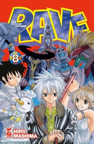 Copertina del manga Rave the Groove Adventure New.Ed.8, edizione italiana Star Comics di Hiro Mashima