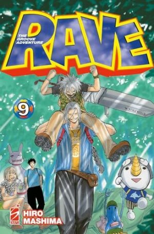Copertina del manga Rave the Groove Adventure New.Ed.9, edizione italiana Star Comics di Hiro Mashima