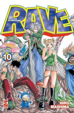 Copertina del manga Rave the Groove Adventure New.Ed.10, edizione italiana Star Comics di Hiro Mashima