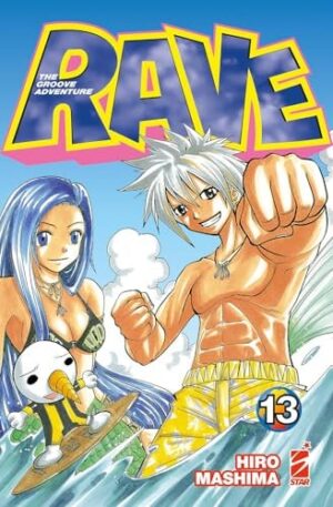 Copertina del manga Rave the Groove Adventure New.Ed.13, edizione italiana Star Comics di Hiro Mashima
