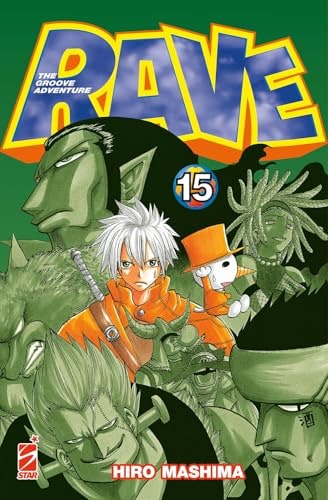 Copertina del manga Rave the Groove Adventure New.Ed.15, edizione italiana Star Comics di Hiro Mashima