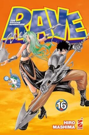 Copertina del manga Rave the Groove Adventure New.Ed.16, edizione italiana Star Comics di Hiro Mashima