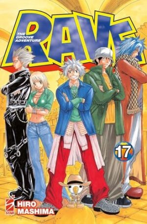 Copertina del manga Rave the Groove Adventure New.Ed.17, edizione italiana Star Comics di Hiro Mashima