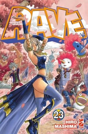 Copertina del manga Rave the Groove Adventure New.Ed.23, edizione italiana Star Comics di Hiro Mashima