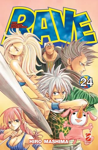 Copertina del manga Rave the Groove Adventure New.Ed.24, edizione italiana Star Comics di Hiro Mashima