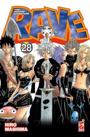 Copertina del manga Rave the Groove Adventure New.Ed.28, edizione italiana Star Comics di Hiro Mashima