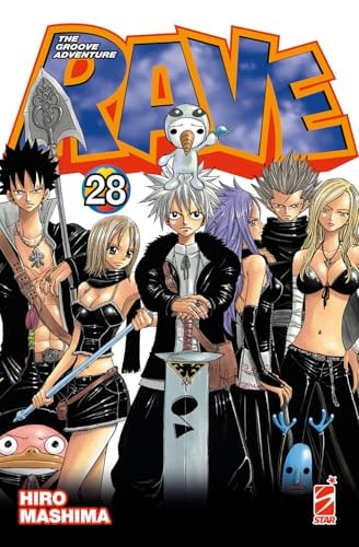 Copertina del manga Rave the Groove Adventure New.Ed.28, edizione italiana Star Comics di Hiro Mashima