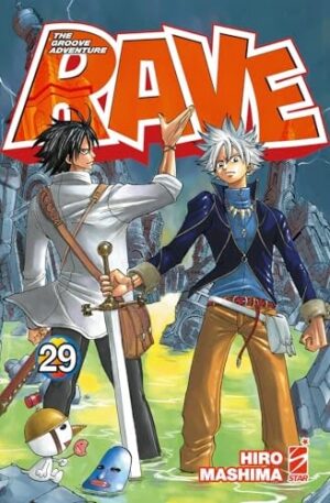 Copertina del manga Rave the Groove Adventure New.Ed.29, edizione italiana Star Comics di Hiro Mashima