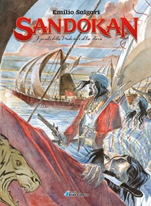Copertina del manga Sandokan vol. 3, edizione italiana Star Comics di Aa.Vv.