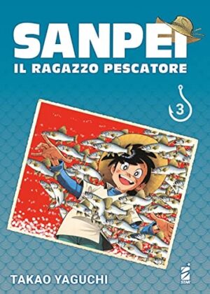 Copertina del manga Sanpei il Ragazzo Pescatore vol. 3, edizione italiana Star Comics di Takao Yaguchi