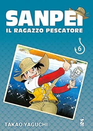 Copertina del manga Sanpei il Ragazzo Pescatore vol. 6, edizione italiana Star Comics di Takao Yaguchi