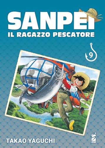Copertina del manga Sanpei il Ragazzo Pescatore vol. 9, edizione italiana Star Comics di Takao Yaguchi