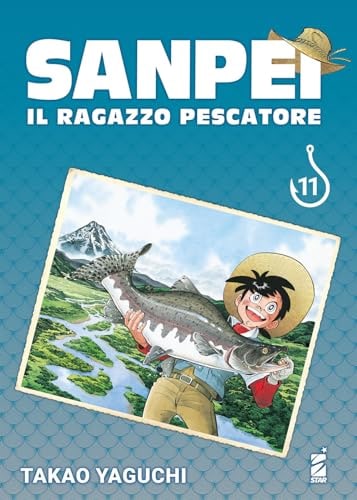 Copertina del manga Sanpei il Ragazzo Pescatore vol. 11, edizione italiana Star Comics di Takao Yaguchi