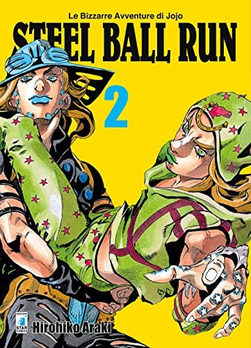 Copertina del manga Steel Ball Run 2 (di 16), edizione italiana Star Comics di Hirohiko Araki