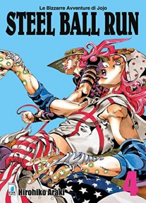 Copertina del manga Steel Ball Run 4 (di 16), edizione italiana Star Comics di Hirohiko Araki