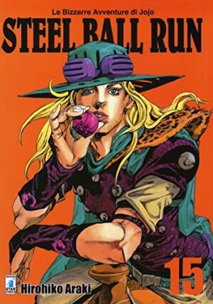 Copertina del manga Steel Ball Run 15(di 16), edizione italiana Star Comics di Hirohiko Araki