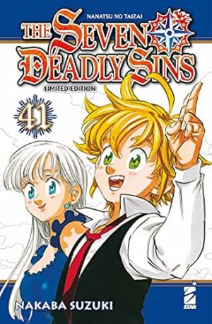 Copertina del manga The Seven Deadly Sins 41 Limited Ed, edizione italiana Star Comics di Nakaba Suzuki